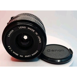 Vintage Canon Lens FD 35mm 1 : f/2.8 With Canon Lens Cap | Great Condition